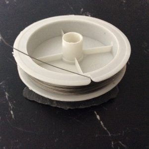 Fil de fer gainé 0,45mmx 50 mètres